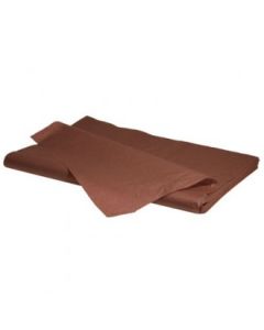 Silkepapir, brun, pk. med 240 ark, 50 x 75 cm- 17 gram