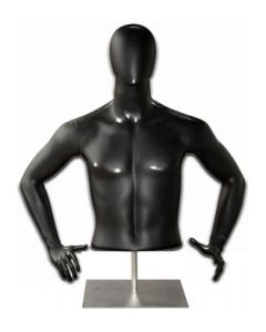 *Nedsat* 5401 faceless herrebuste. Herretorso til borddisplay